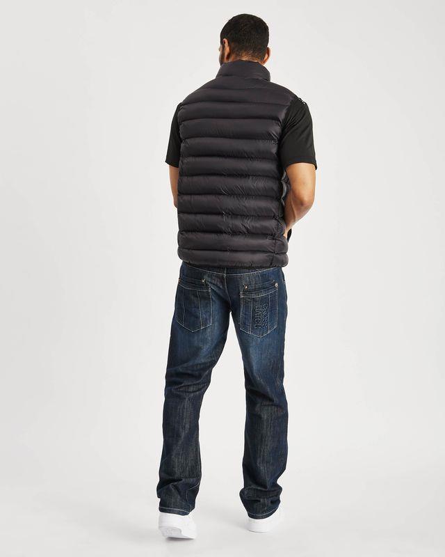 Mens Plain Black Padded Gilet Body Warmer Sleeveless Vest Jacket Zip Pockets Without Hood S M L XL XXL Bodywarmer Gillet Sleeveless