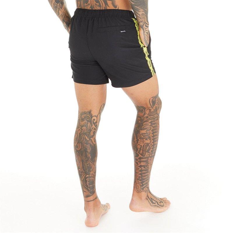 Bench Men's Stretch Swim Trunks with Lining  Long Beach Shorts for Swimming, Swimwear Costume