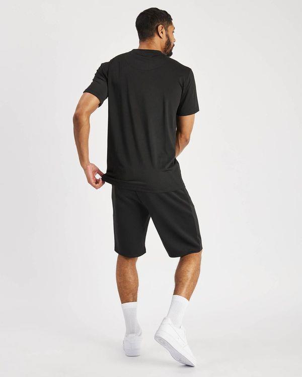 Mens Designer T Shirt Short Set 2pc Summer Tracksuit Zip Pockets