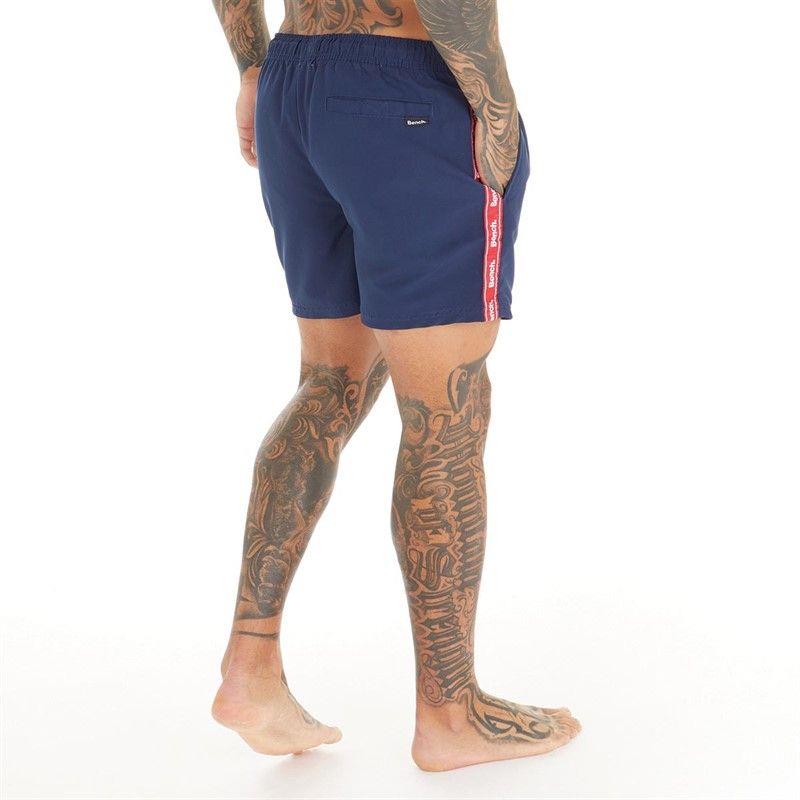 Bench Men's Stretch Swim Trunks with Lining  Long Beach Shorts for Swimming, Swimwear Costume