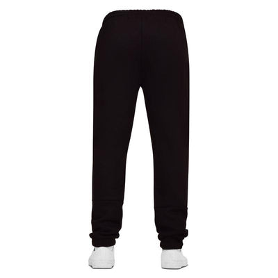 Firetrap  Mens Fleece Cotton Jogging Bottoms with Zip Pockets Designer Black Joggers Trousers