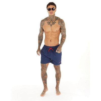 Bench Men's Stretch Swim Trunks with Lining  Long Beach Shorts for Swimming, Swimwear Costume