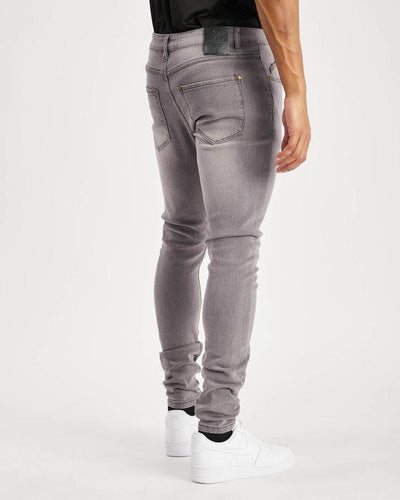 Island Trading Mens Skinny Stretch Slim Fit Stretchable Denim Jeans Cotton Trousers Blue, Black, Light Dark Blue