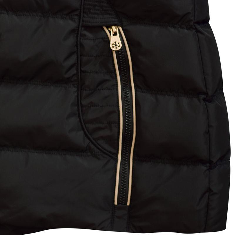 Spindle Girls Premium Quality Hooded Short Fur Parka Quilted Padded Puffer Coat | Zip Side Pockets | Luxurious Detachable Faux Fur on Hood | Zipped Inner Pocket