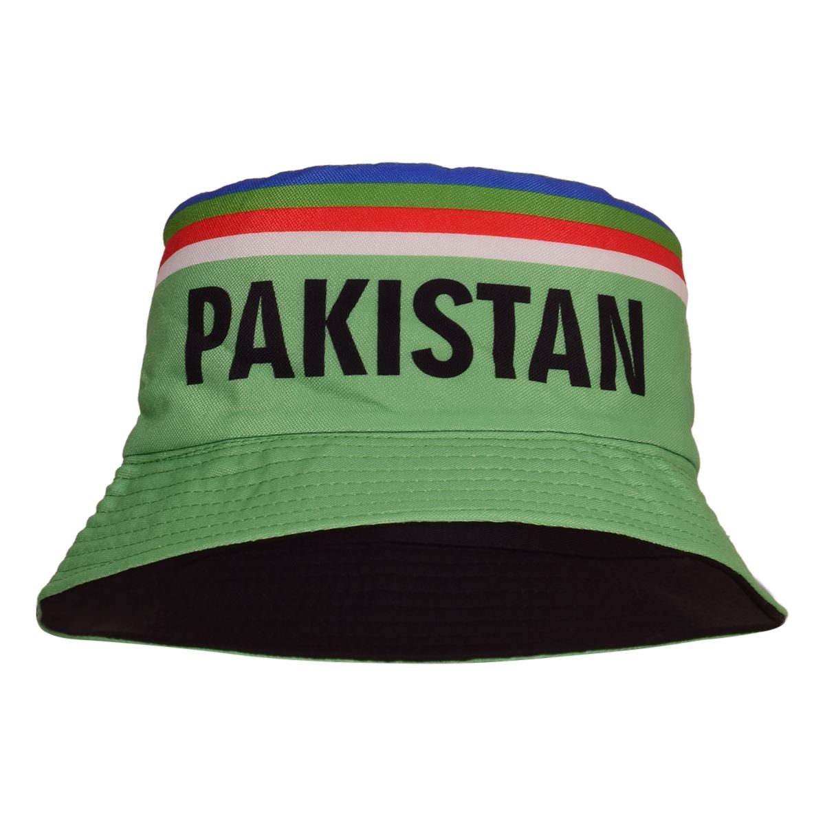 Pakistan Cricket Bucket Sun Hat | Dil Dil Pakistan | Pakistan Zindabad | UV Protection| Green Caps| Reversible | Ideal for Cricket Enthusiasts | Outdoor Headwear |Fisherman Hat| Beach Hat | Shade Hat | Mens Womens