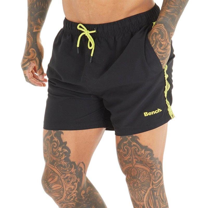 Bench Men's Stretch Swim Trunks with Lining  Long Beach Shorts for Swimming, Swimwear Costume