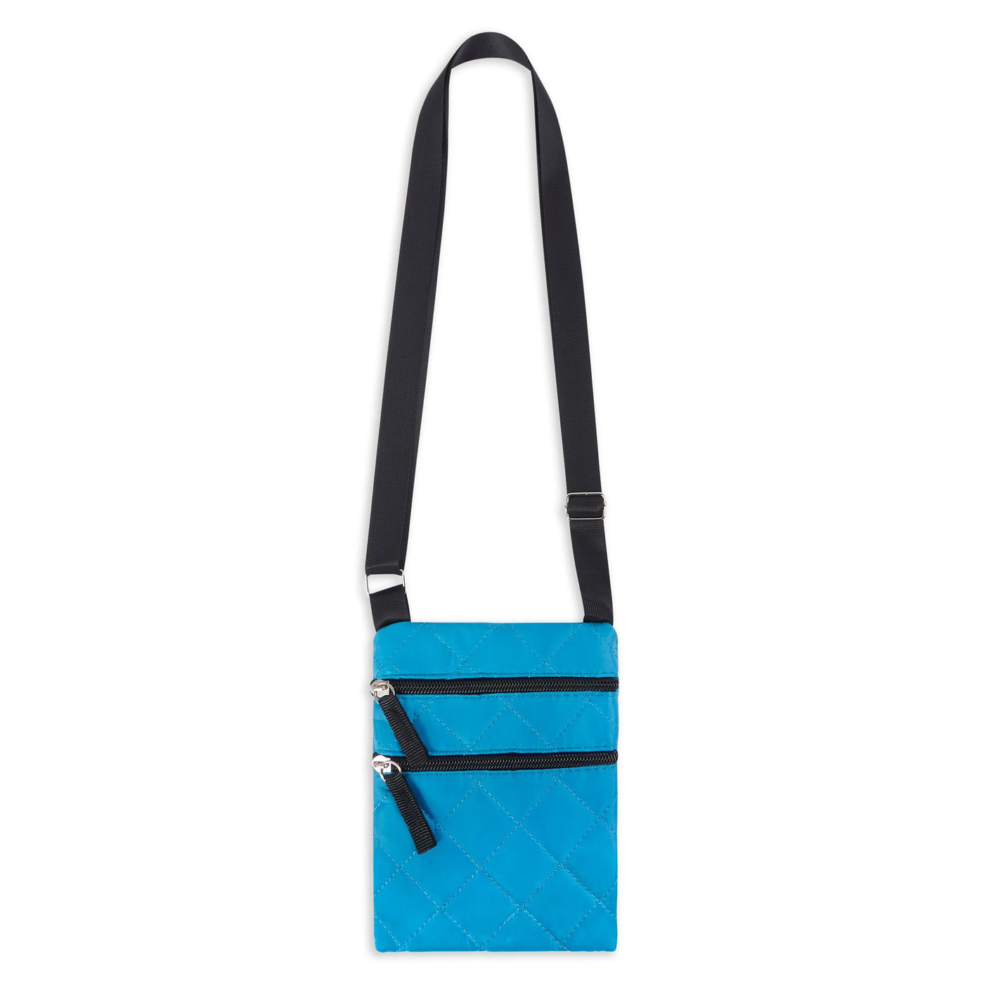 Mini Messenger Shoulder Bag Travel Work Basic Plain Small Item Bag Crossbody Passport Pouch Festival Secure Zip Pockets School College Adjustable Shoulder Straps