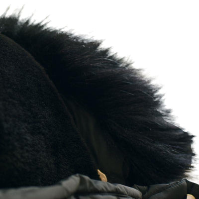 Spindle Girls Premium Quality Hooded Short Fur Parka Quilted Padded Puffer Coat | Zip Side Pockets | Luxurious Detachable Faux Fur on Hood | Zipped Inner Pocket