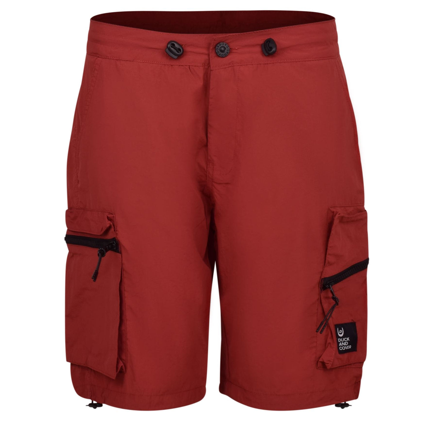 Duck & Cover Men's Outdoor Cargo Hiking Trekking Shorts Zip Pockets Casual Shorts