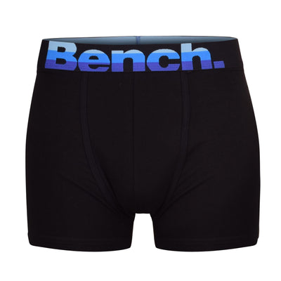 Bench 3 Pack Mens Boxers Underwear Boxer Shorts Under Pants Gift Set Black