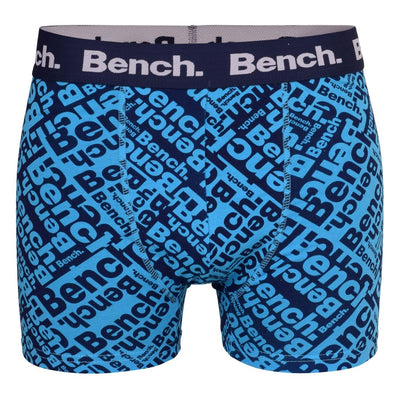 Bench 3 Pack Mens Designer Black Boxers Underwear Under pants Trunks Gift Box