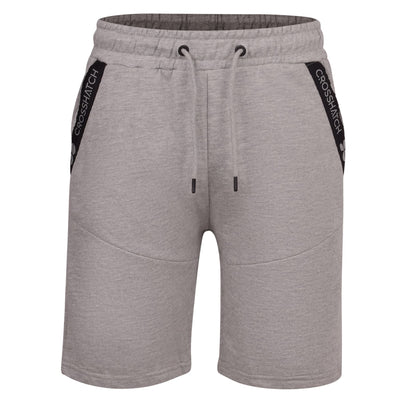 Crosshatch Mens Fleece Shorts Elasticated Gym Jog Half Sweat Pants