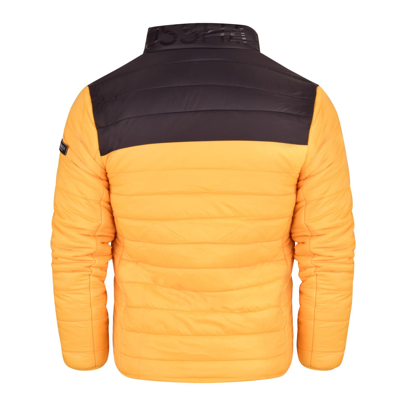 Crosshatch Mens Padded Jacket Inner and Zip Side Pockets Body Warmer Contrast Coat