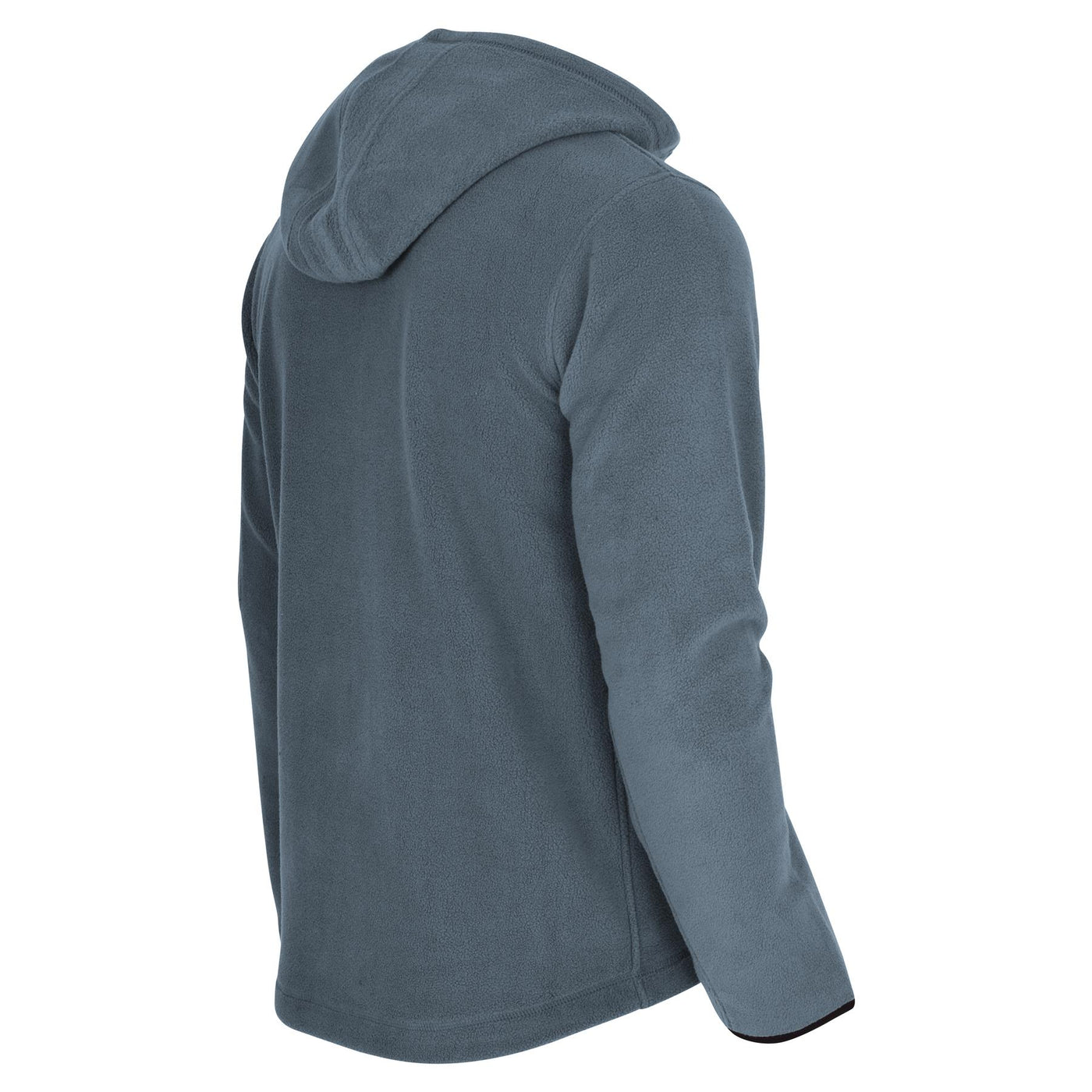 Spindle Men's Soft Fleece Full Zip Tactical Hooded Jacket with 3 Zipper Pockets - Windproof Winter Hoodie