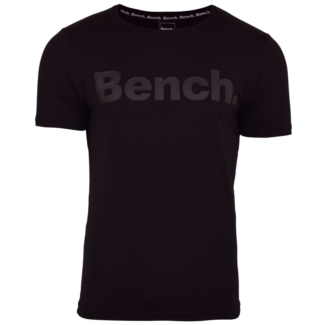 Bench Mens Shorts Sleeve Logo Crew Neck Cotton T Shirt Tee Top