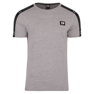 Crosshatch Men's Short Sleeved Crew Neck T Shirt Graphic Logo Cotton Fashion Tee