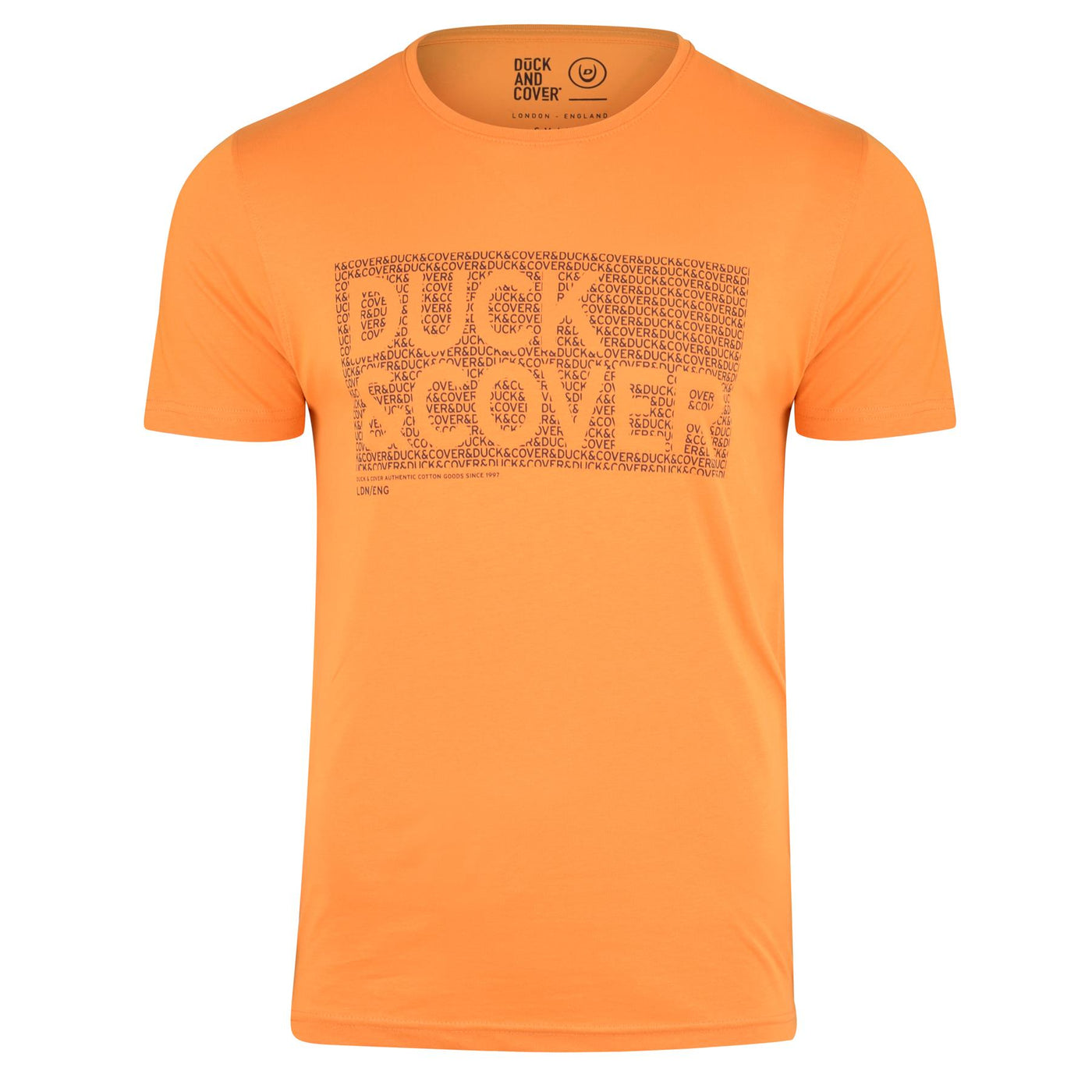 Duck and Cover 5 Pack Mens Designer T Shirts Multipack Cotton Tees Holiday Tops