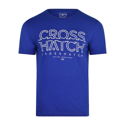 Mens Crosshatch 5 Pack T-Shirts Multipack Variety Designer Summer Cotton Tees