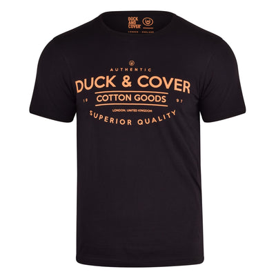 5 Pk Duck & Cover Mens Designer Logo T Shirts Multipack Tees Summer Holiday Tops