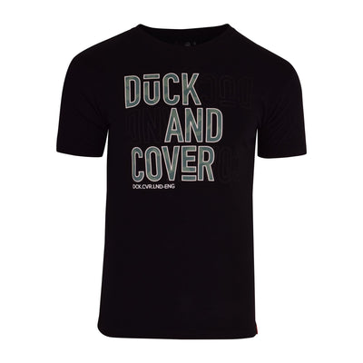 Duck and Cover Mens Camo Branded Crew Neck Short Sleeve T-Shirt Cotton Tee Top